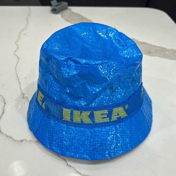 Blue IKEA Blue Yellow Logo Unisex Bucket Hat - Picture 1 of 3